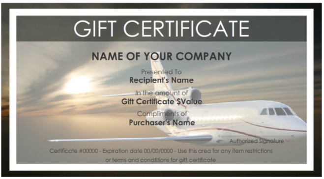 airplaine-Travel-Gift-Certificate-PDF-Free-Download